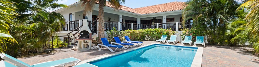 New at Holiday Rentals Curacao! 12-person villa with a private pool, just 200 meters from the popular Jan Thiel beach.