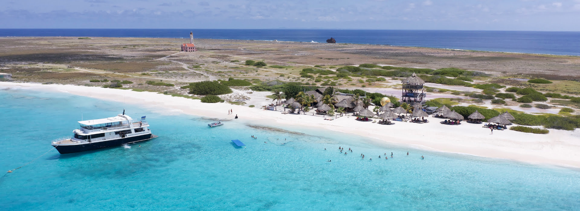 klein curacao with mermaid boat trips