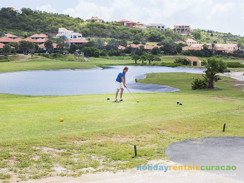 Learn golf at the blue bay golf and beach resort