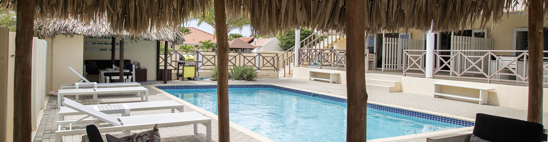 Vacation accommodations Curacao on a resort