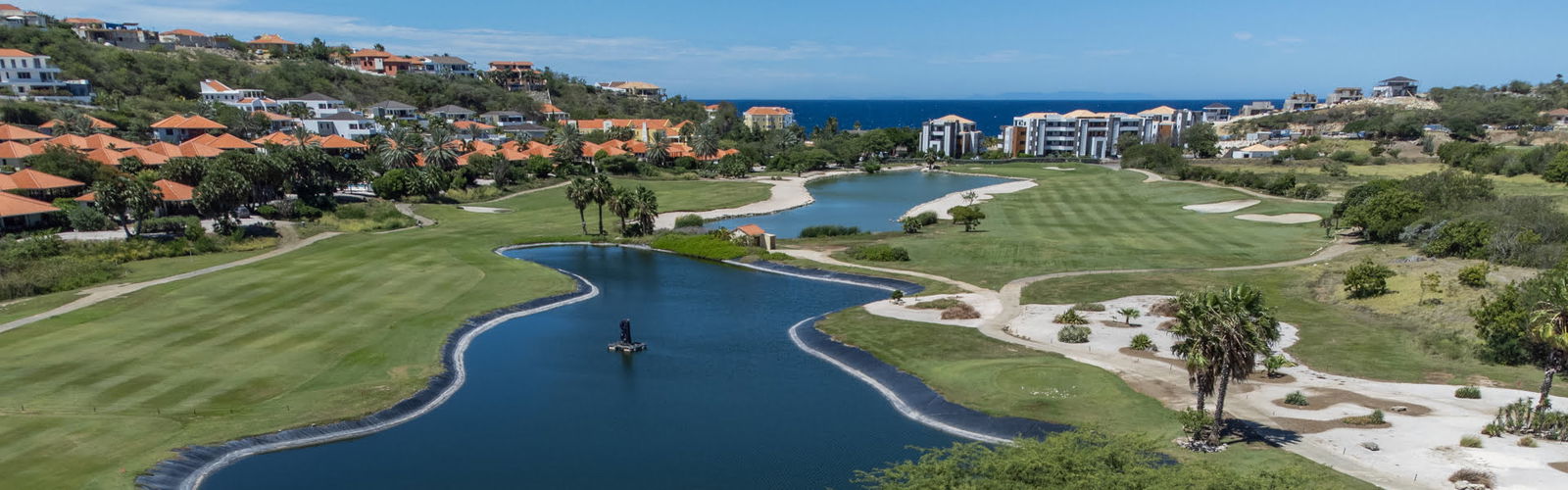 vakantiehuizen in het midden van het eiland Curacao