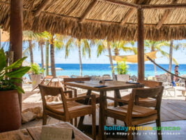 Restaurant Coast On The Beach Of The Blue Bay Golf And Beach Resort Curacao