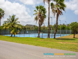 Tennis Court At The Blue Bay Golf And Beach Resort Curacao