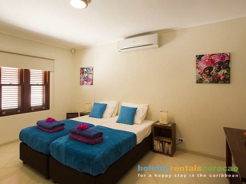 3rd bedroom with airconditioning