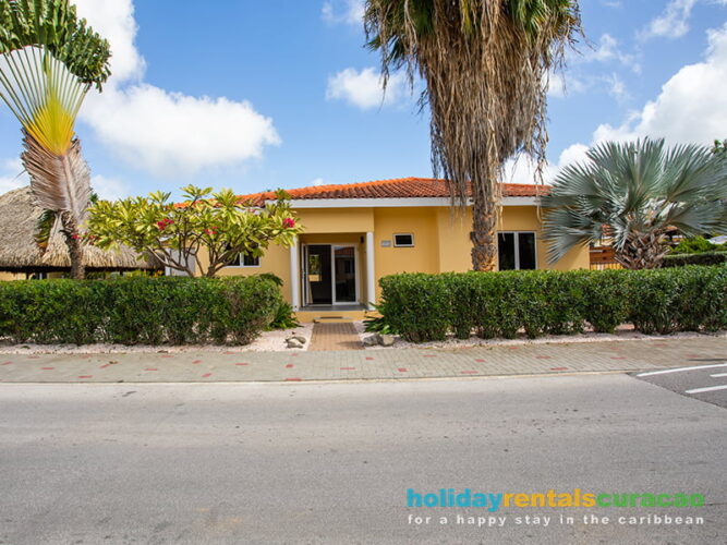 The Front View Of The Villa On Marbella Estate