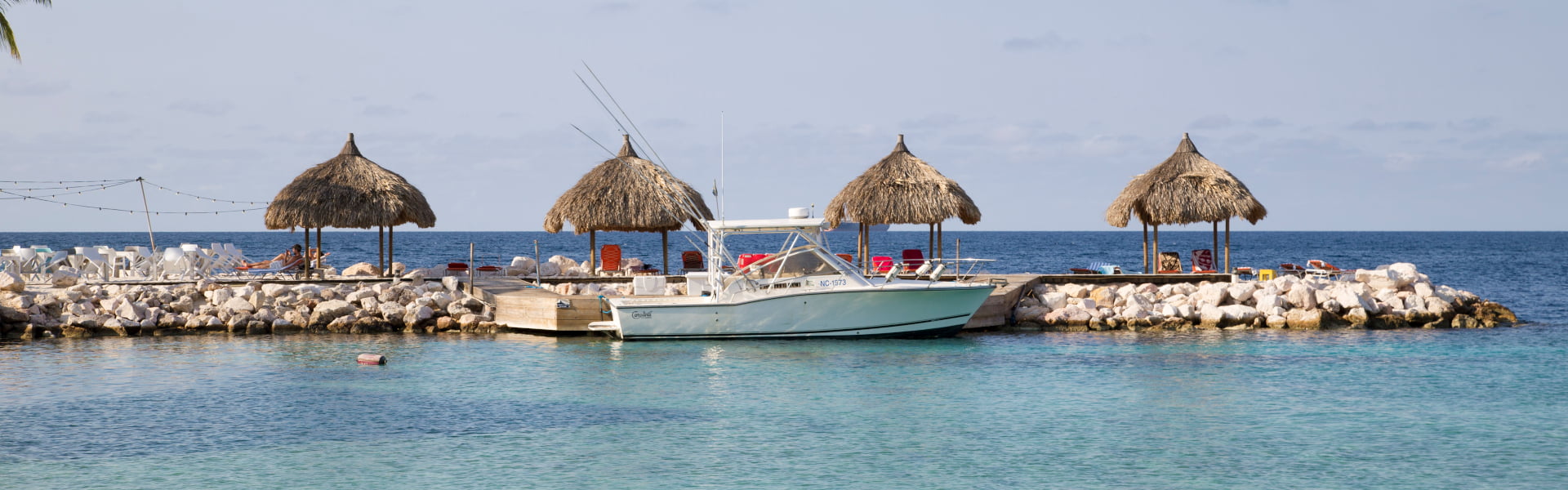 viswater in de omgeving van je vakantiehuis op Curacao